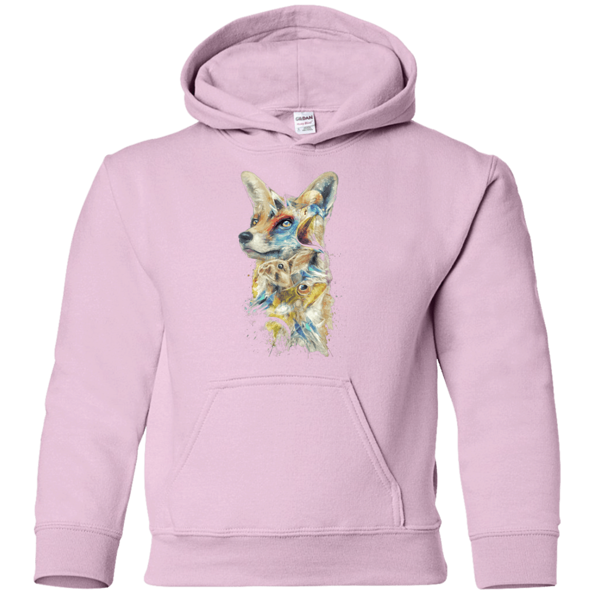 Sweatshirts Light Pink / YS Heroes of Lylat Star Fox Youth Hoodie