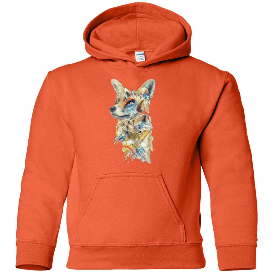Sweatshirts Orange / YS Heroes of Lylat Star Fox Youth Hoodie