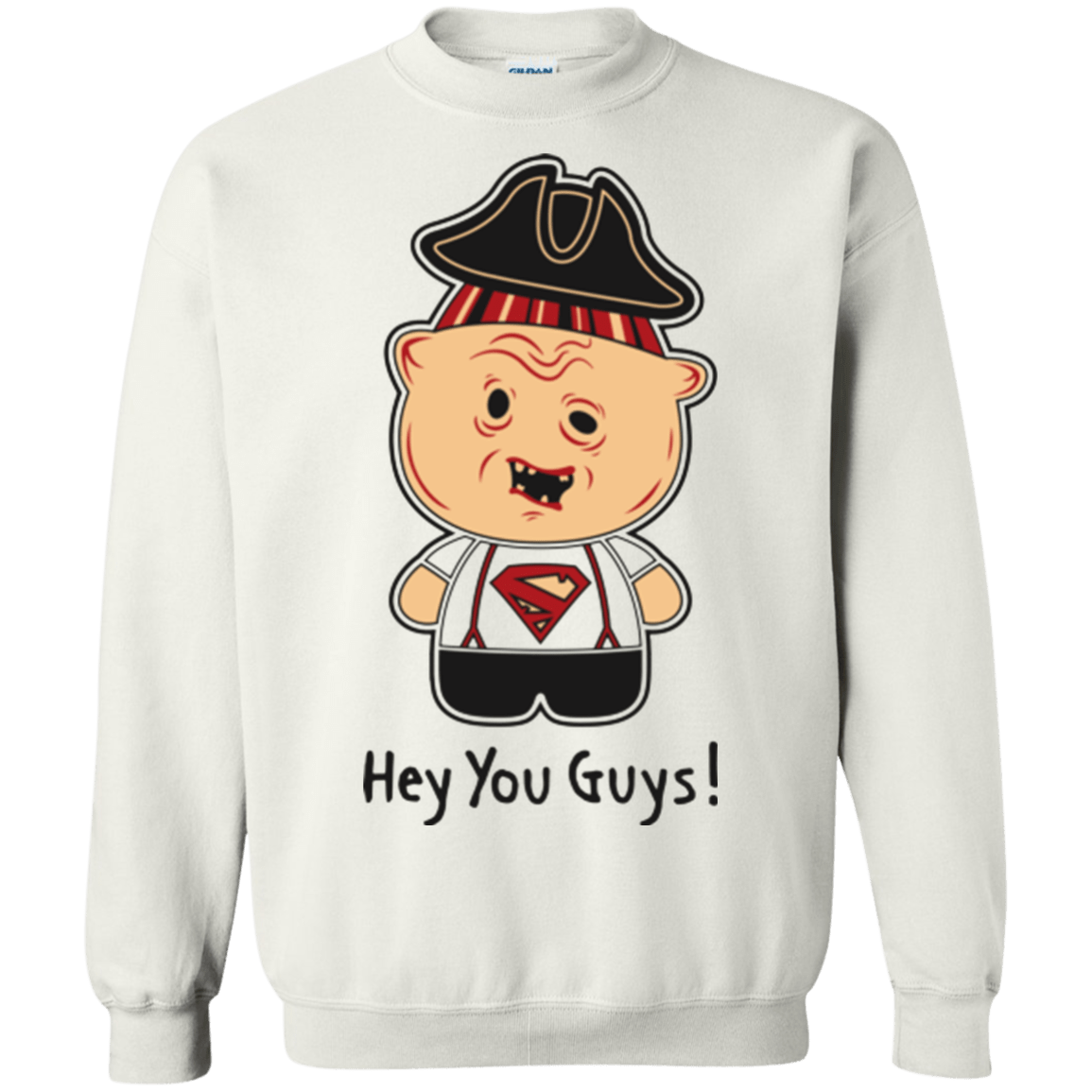 Sweatshirts White / Small Hey You Guys Crewneck Sweatshirt
