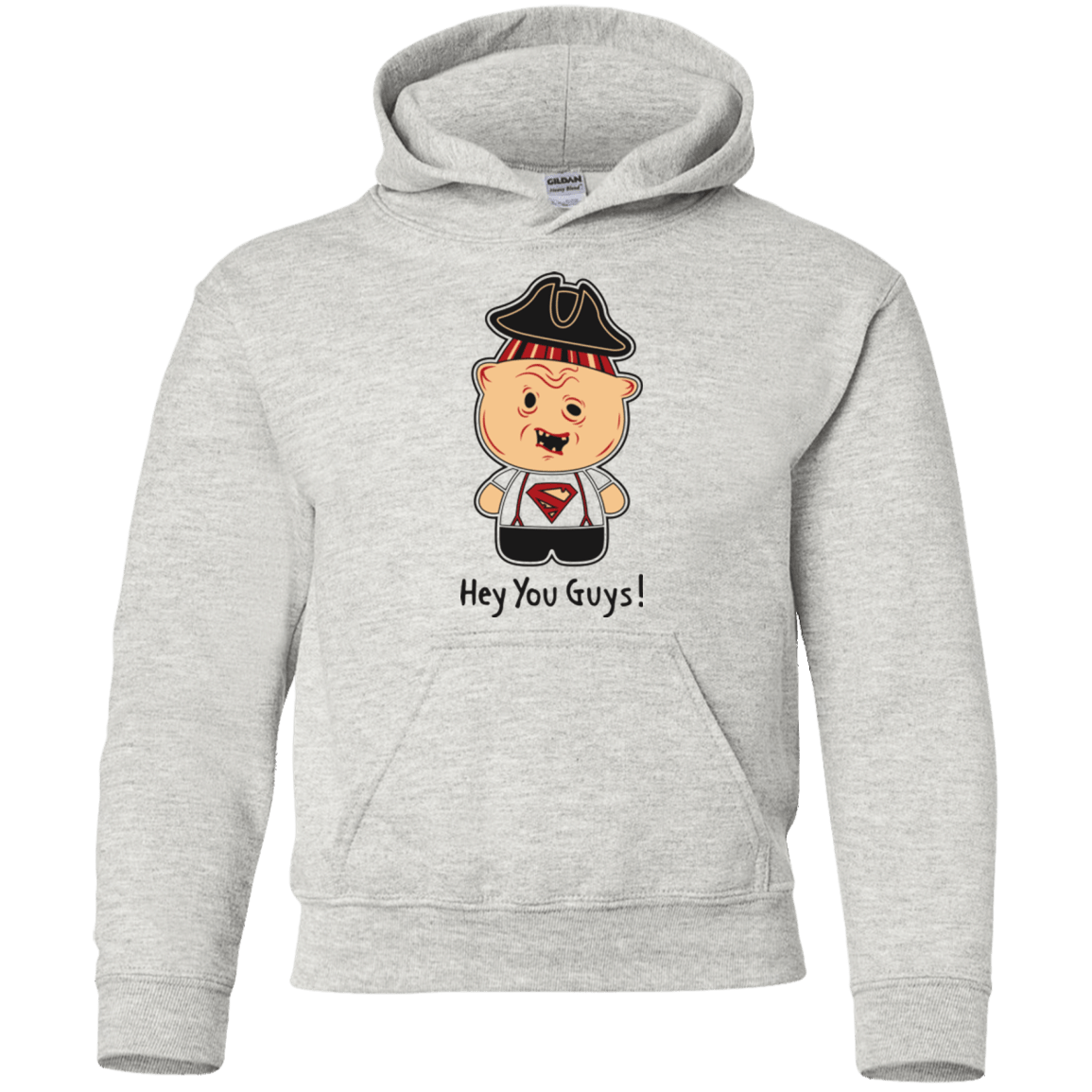 Sweatshirts Ash / YS Hey You Guys Youth Hoodie
