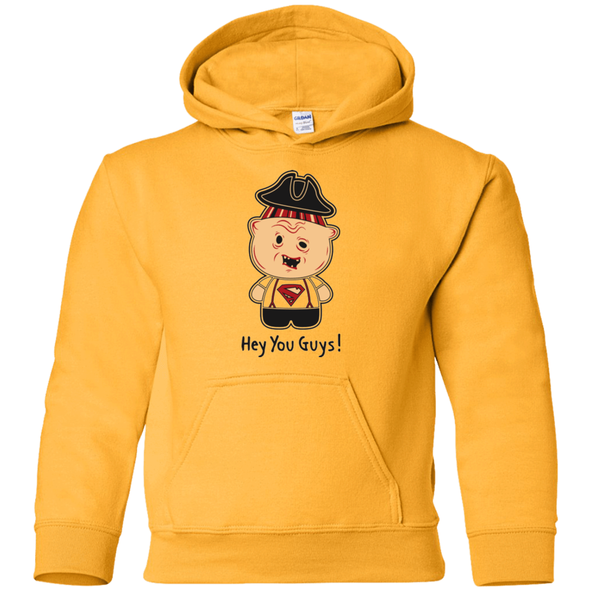 Sweatshirts Gold / YS Hey You Guys Youth Hoodie