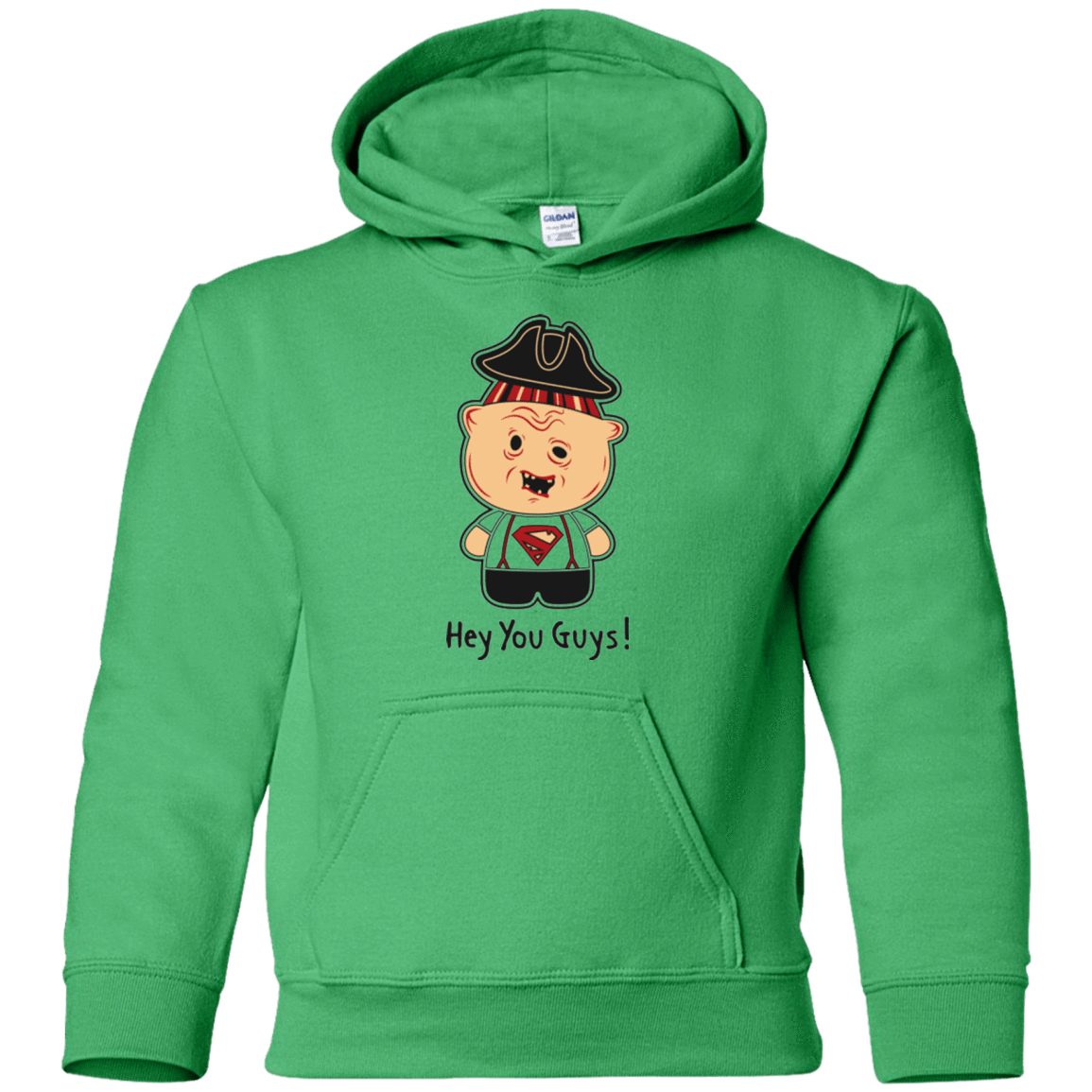 Sweatshirts Irish Green / YS Hey You Guys Youth Hoodie