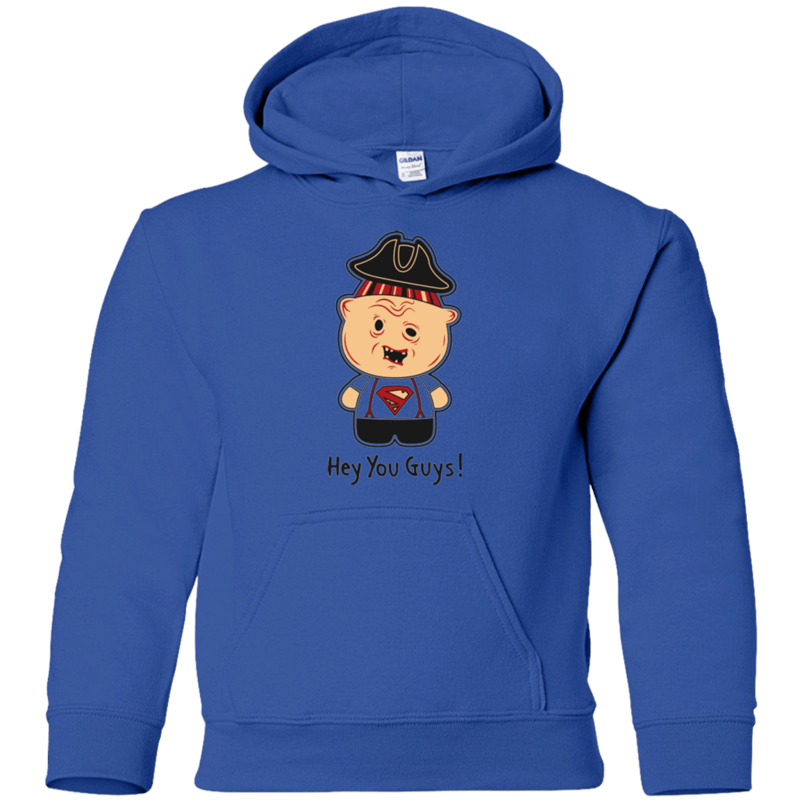 Sweatshirts Royal / YS Hey You Guys Youth Hoodie