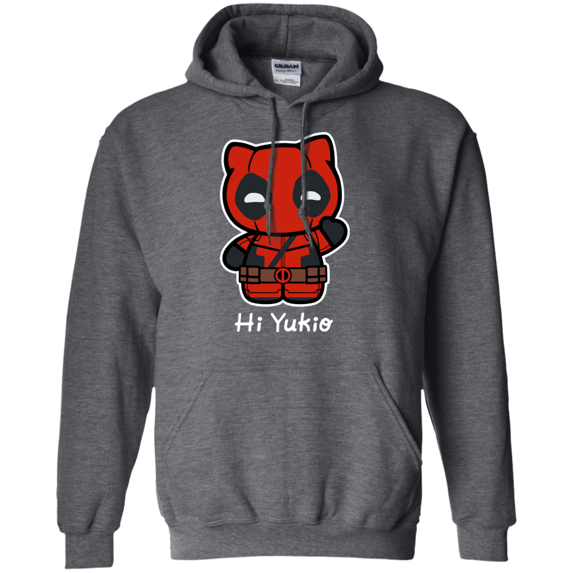 Sweatshirts Dark Heather / S Hi Yukio Pullover Hoodie
