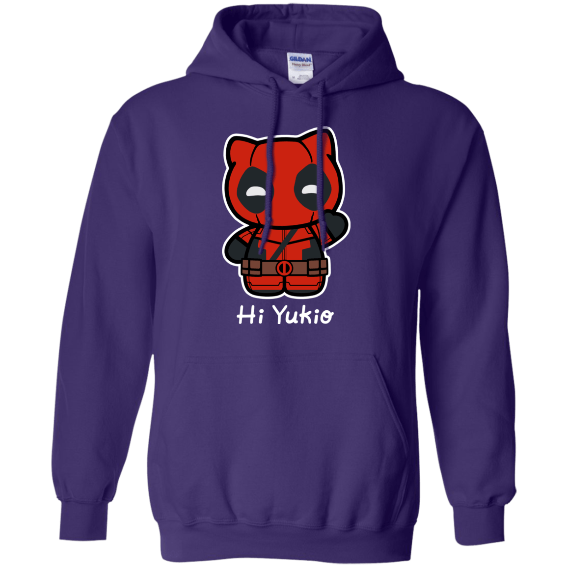 Sweatshirts Purple / S Hi Yukio Pullover Hoodie