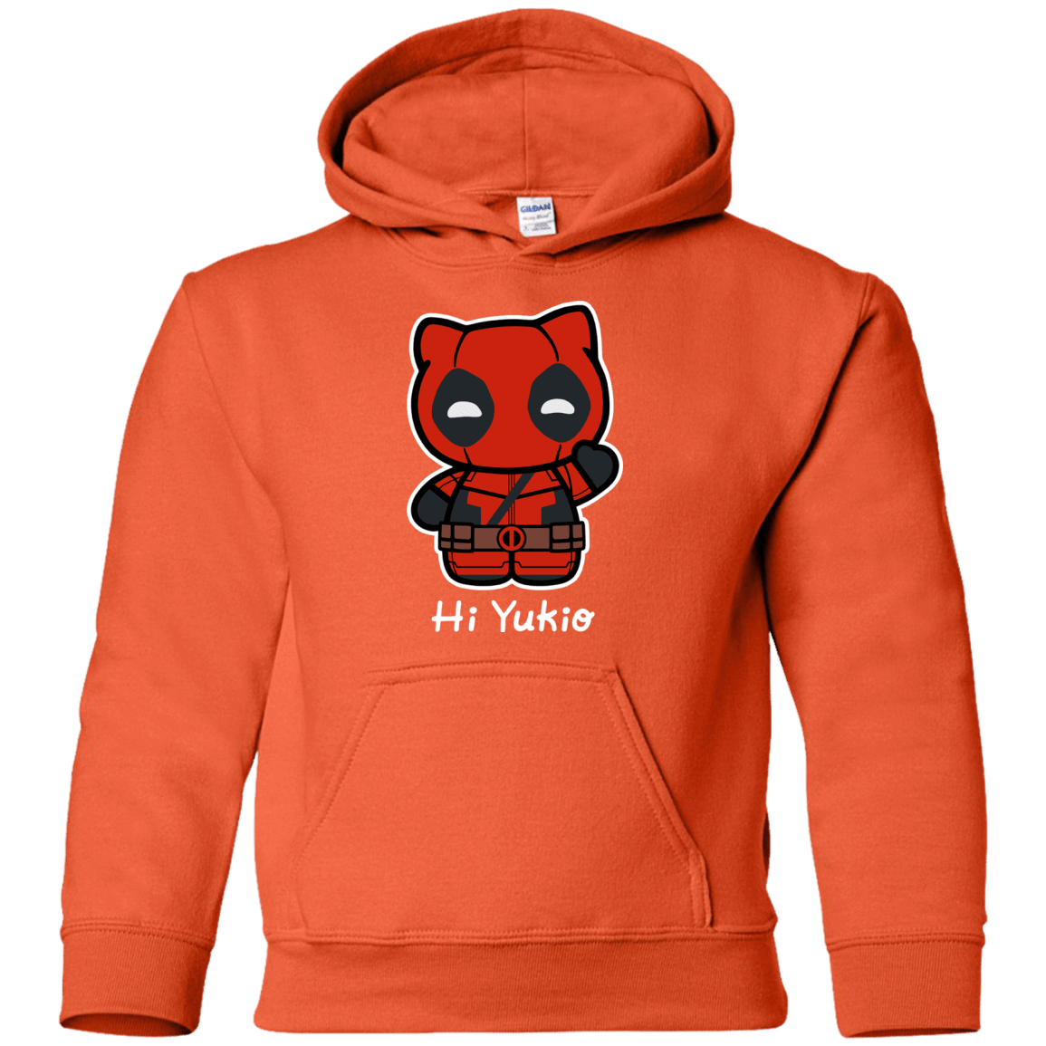 Sweatshirts Orange / YS Hi Yukio Youth Hoodie
