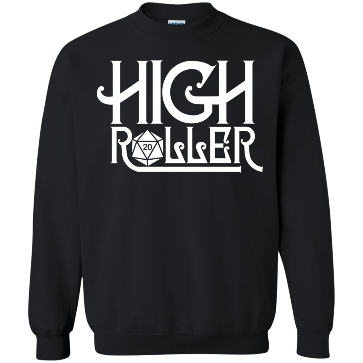 Sweatshirts Black / Small High Roller Crewneck Sweatshirt