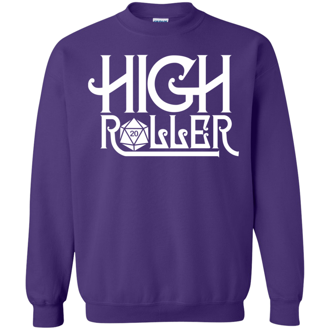 Sweatshirts Purple / Small High Roller Crewneck Sweatshirt
