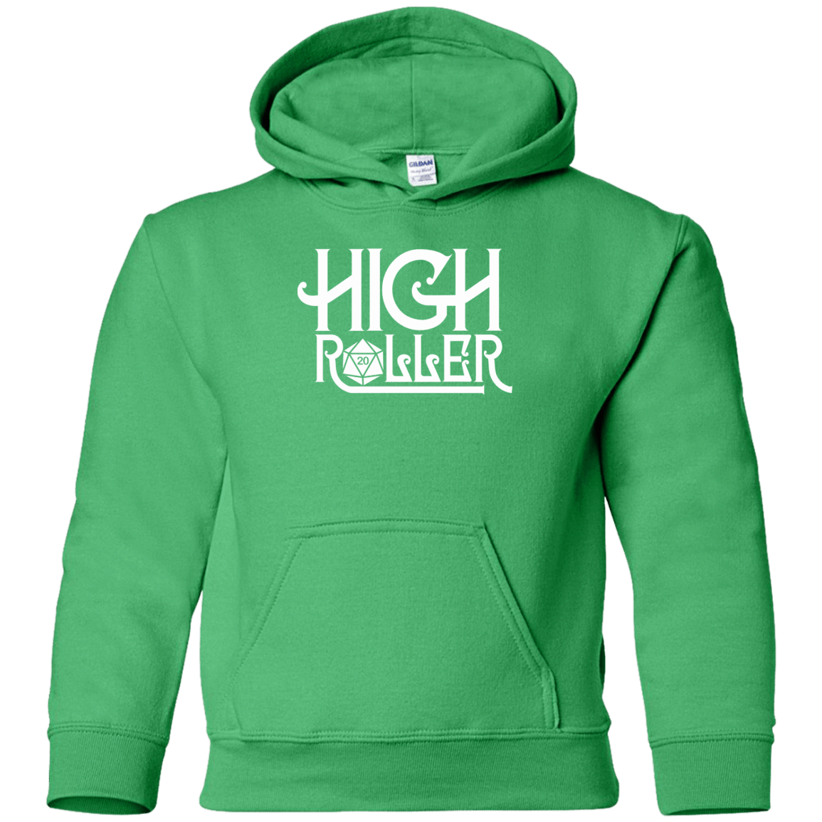 Sweatshirts Irish Green / YS High Roller Youth Hoodie
