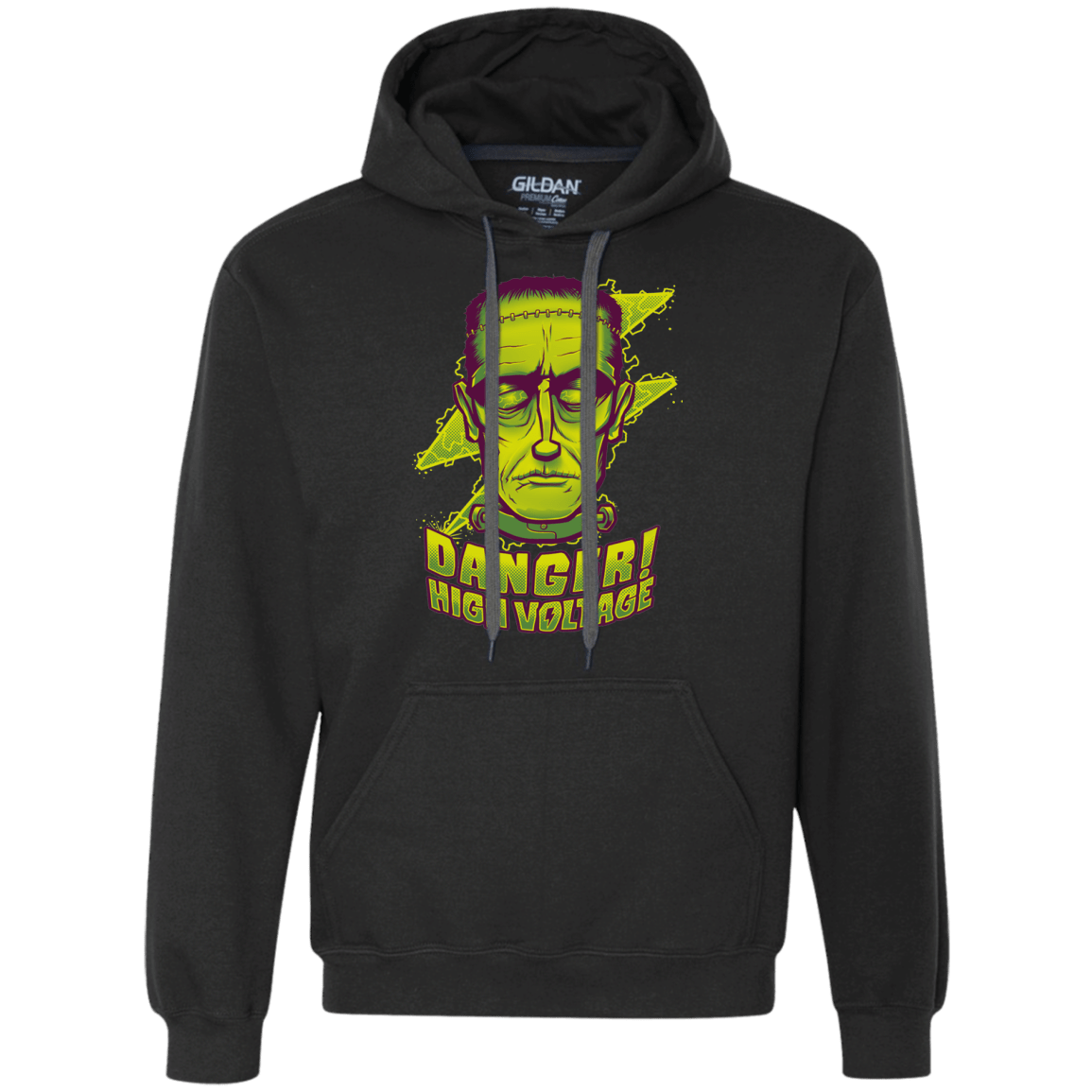 Sweatshirts Black / Small HIGH VOLTAGE Premium Fleece Hoodie