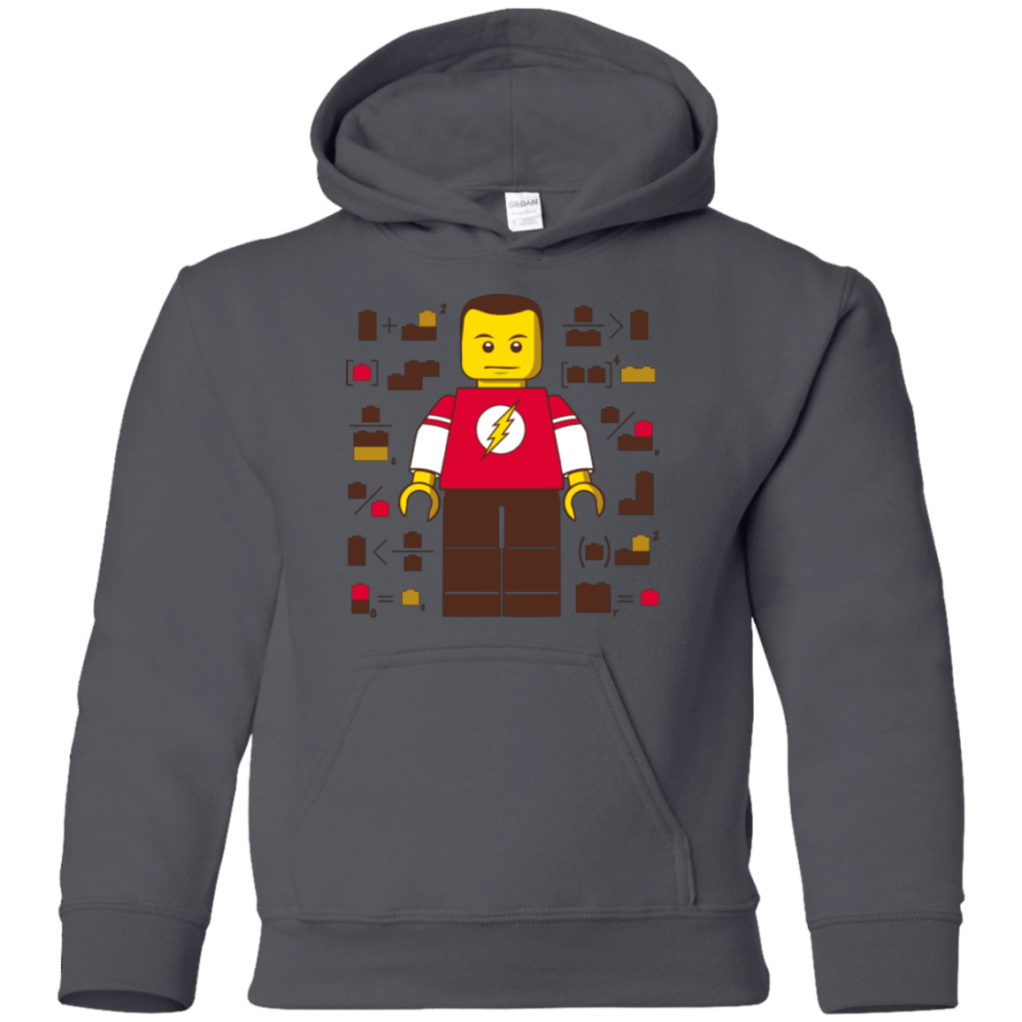 Sweatshirts Charcoal / YS Highly Illogical Youth Hoodie