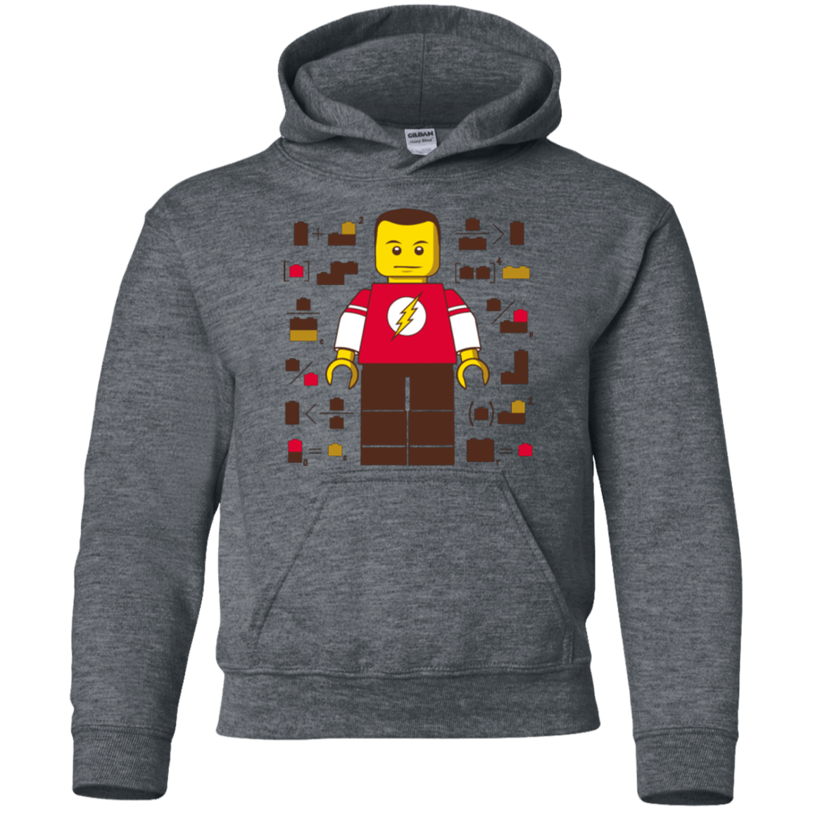 Sweatshirts Dark Heather / YS Highly Illogical Youth Hoodie