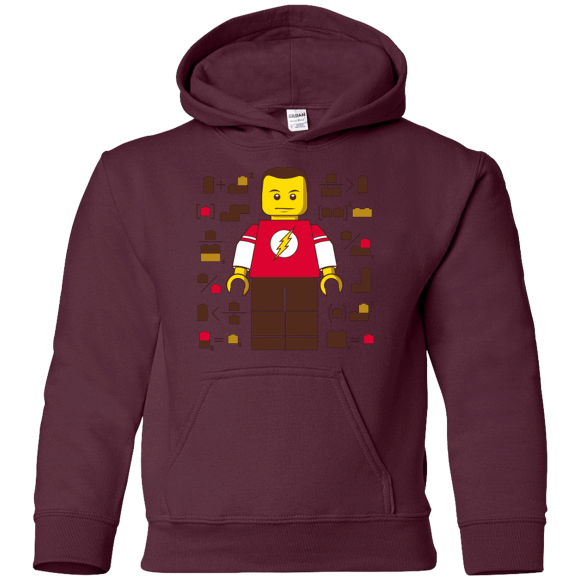 Sweatshirts Maroon / YS Highly Illogical Youth Hoodie