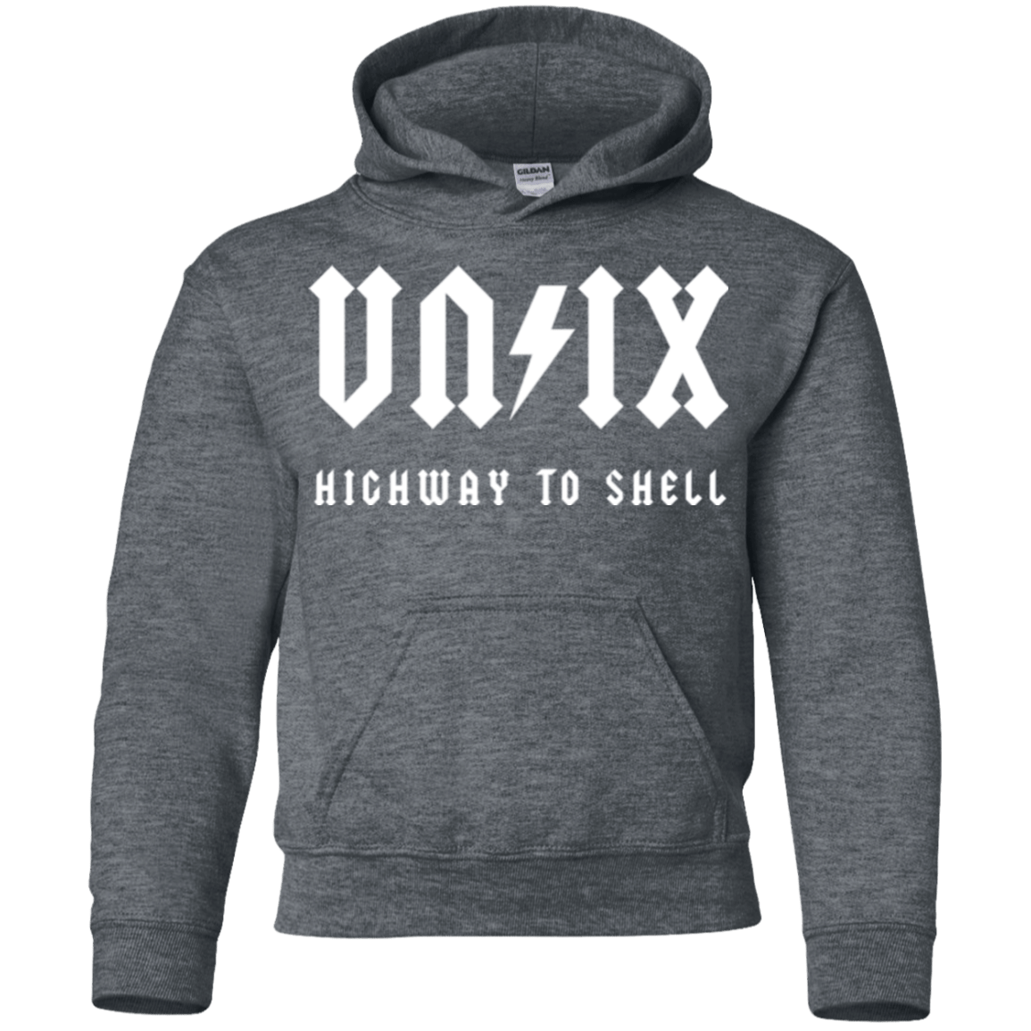 Sweatshirts Dark Heather / YS Highway to shell Youth Hoodie