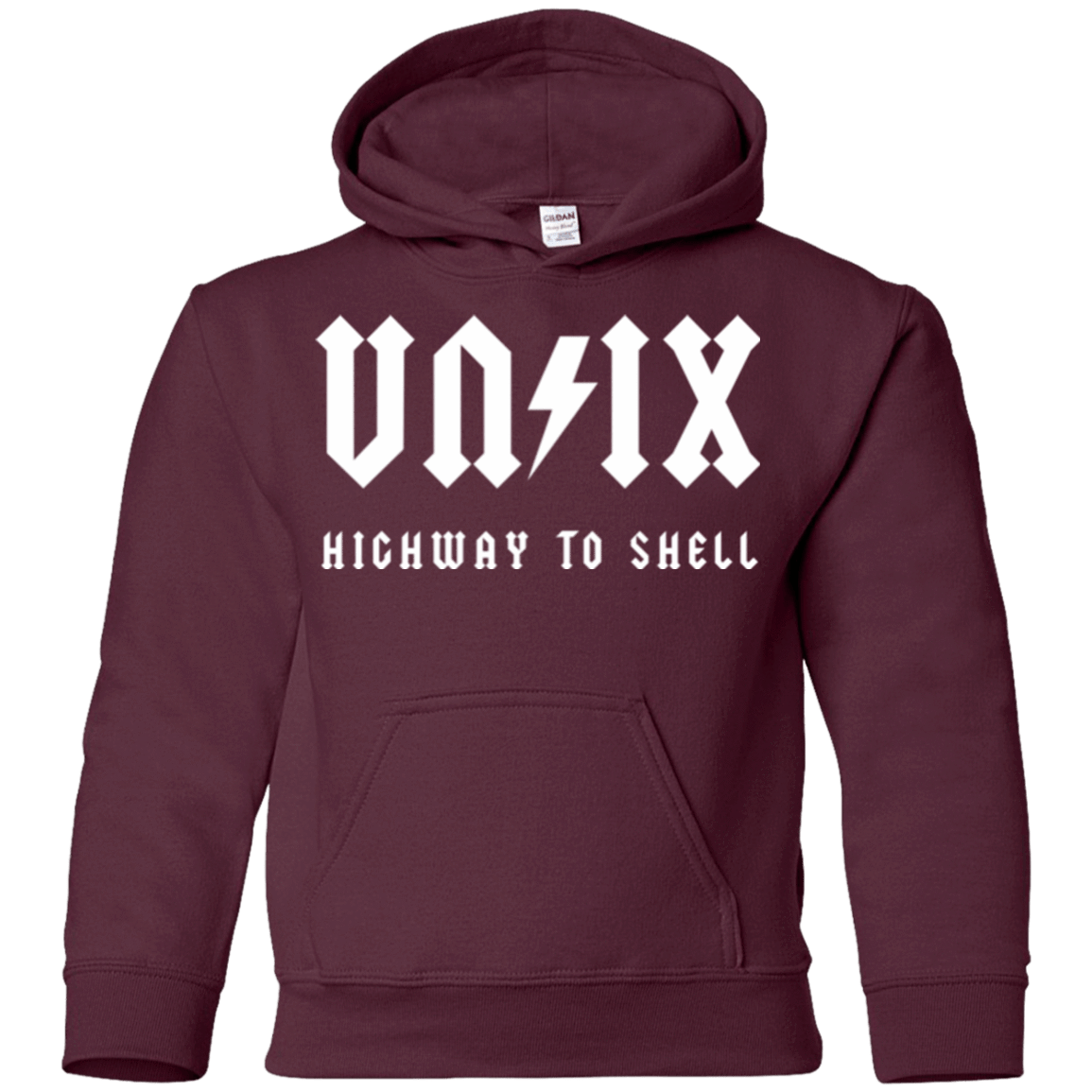 Sweatshirts Maroon / YS Highway to shell Youth Hoodie