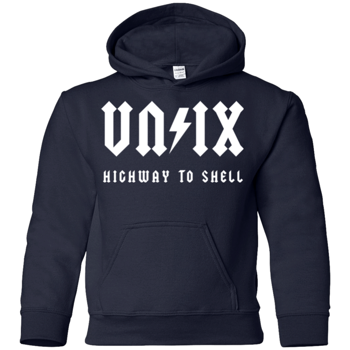 Sweatshirts Navy / YS Highway to shell Youth Hoodie
