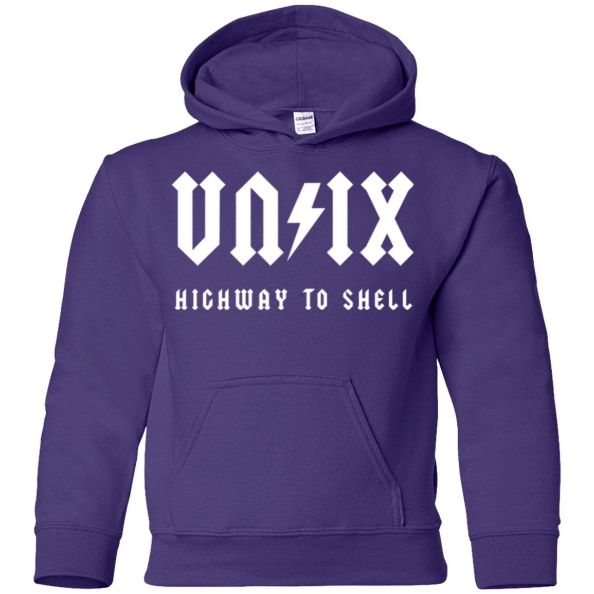 Sweatshirts Purple / YS Highway to shell Youth Hoodie