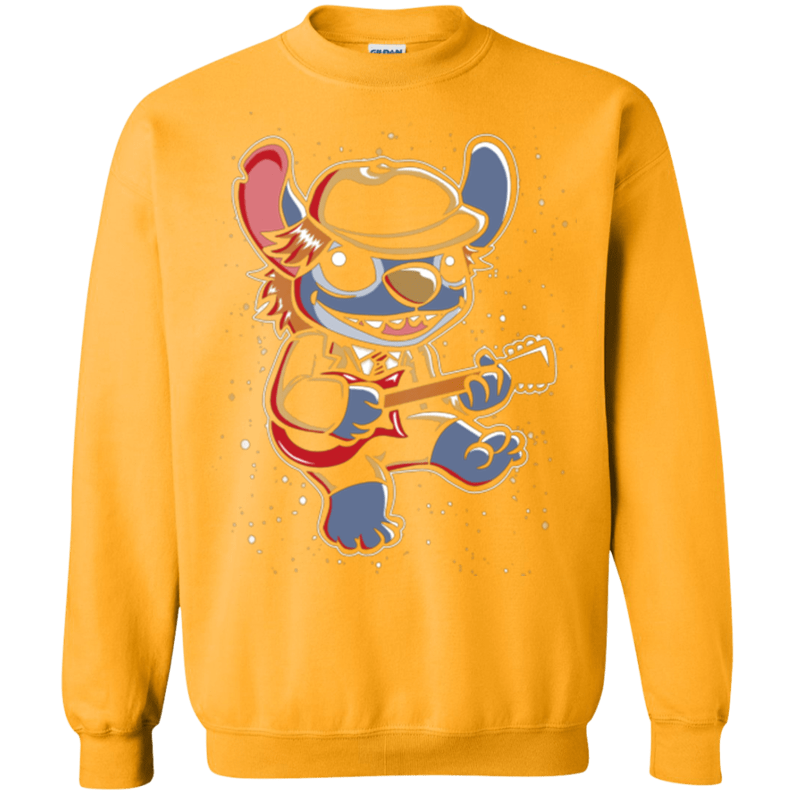 Sweatshirts Gold / Small Highway to Space Crewneck Sweatshirt