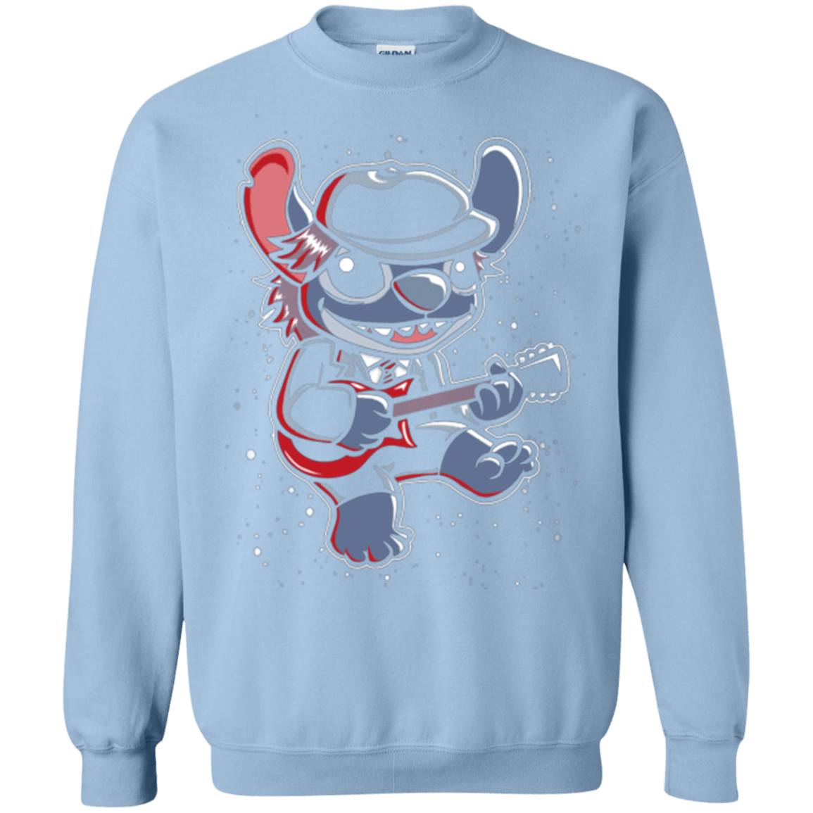 Sweatshirts Light Blue / Small Highway to Space Crewneck Sweatshirt