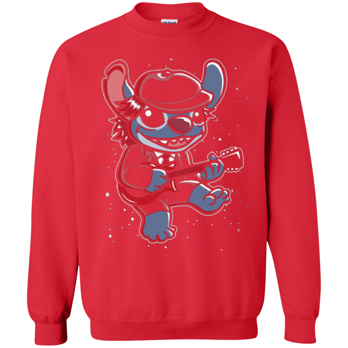Sweatshirts Red / Small Highway to Space Crewneck Sweatshirt