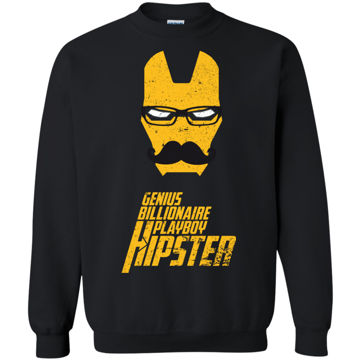 Sweatshirts Black / S HIPSTER Crewneck Sweatshirt