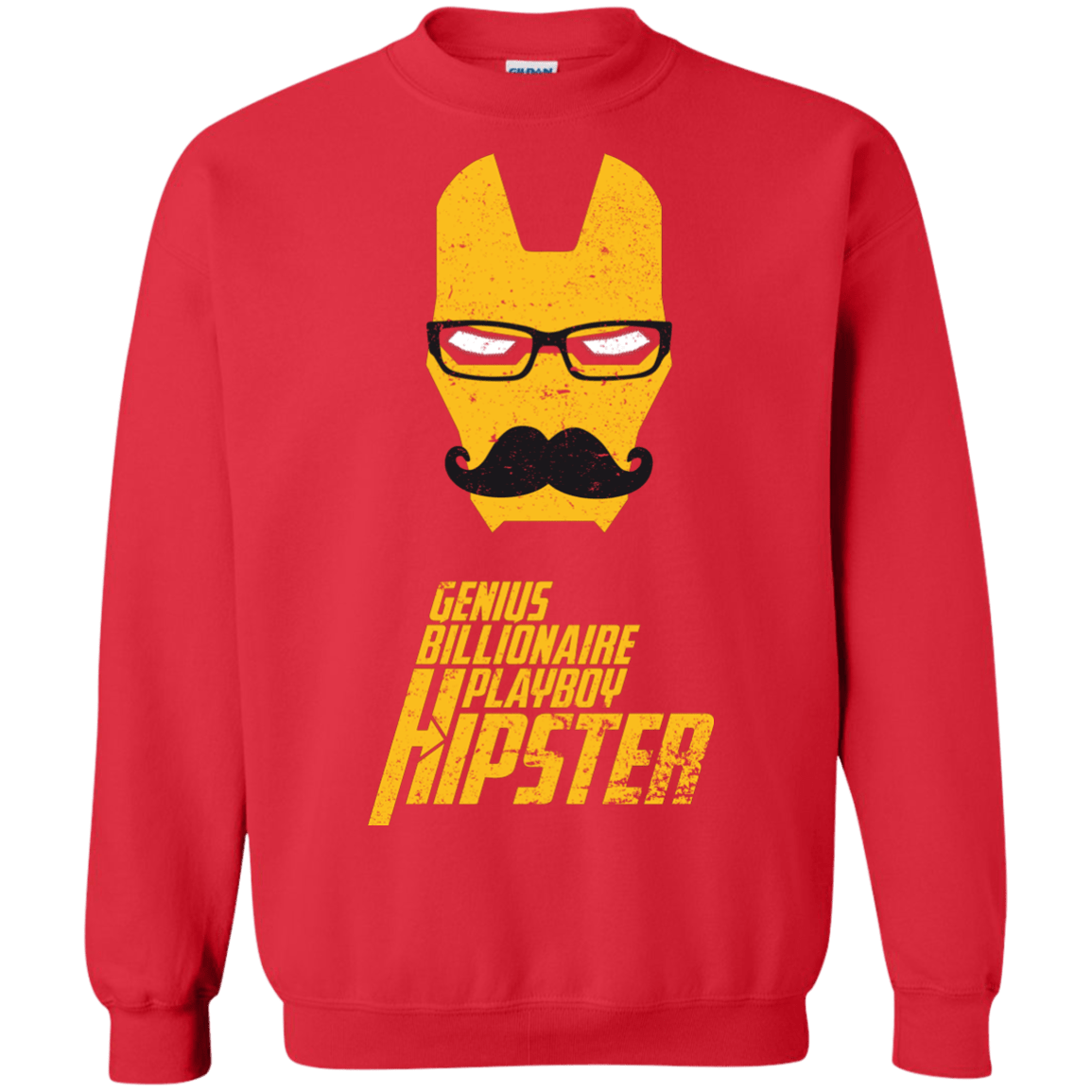 Sweatshirts Red / S HIPSTER Crewneck Sweatshirt