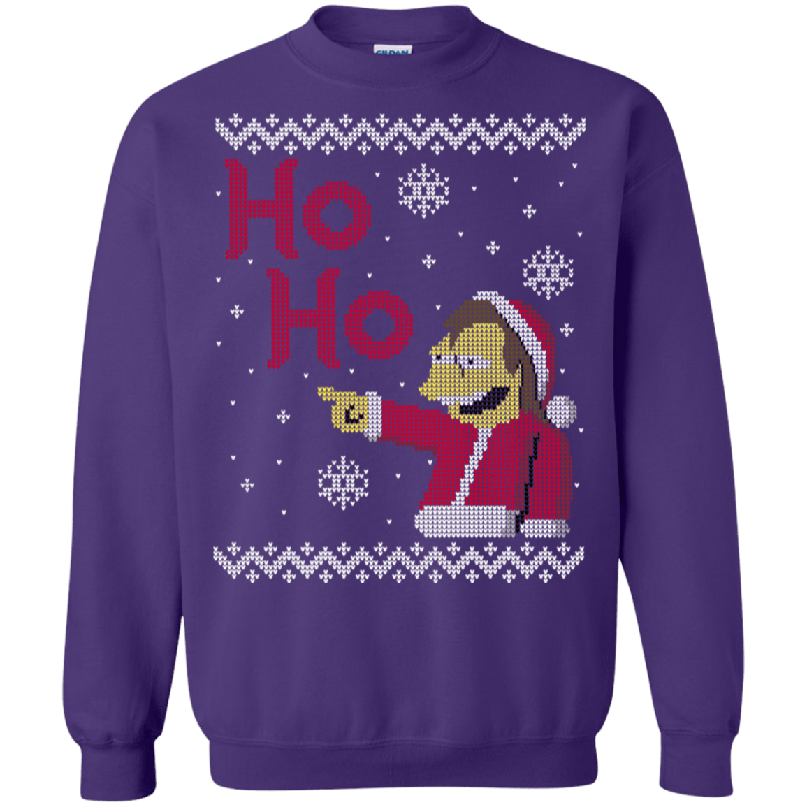 Sweatshirts Purple / S Ho-Ho! Crewneck Sweatshirt