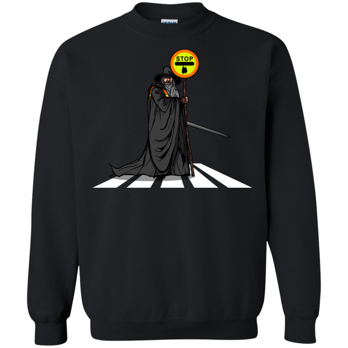Sweatshirts Black / S Hobbit Crossing Crewneck Sweatshirt