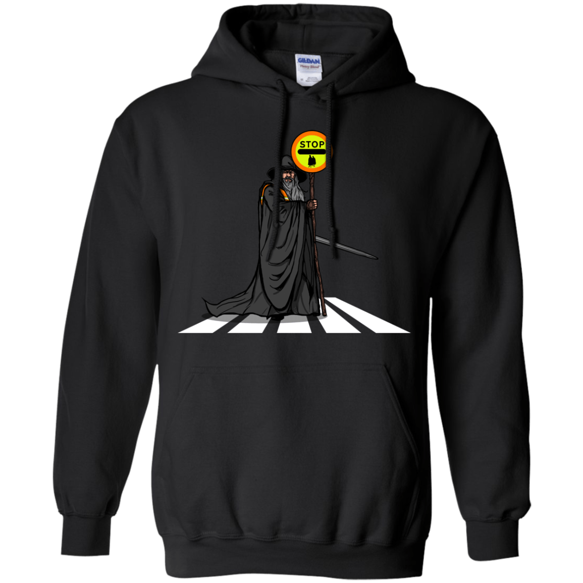 Sweatshirts Black / S Hobbit Crossing Pullover Hoodie