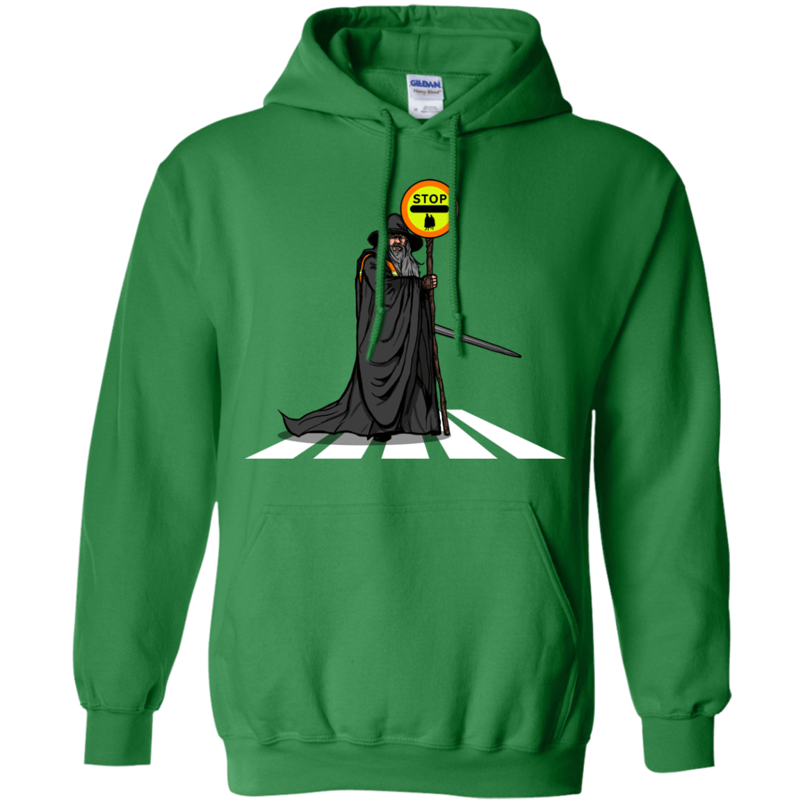 Sweatshirts Irish Green / S Hobbit Crossing Pullover Hoodie