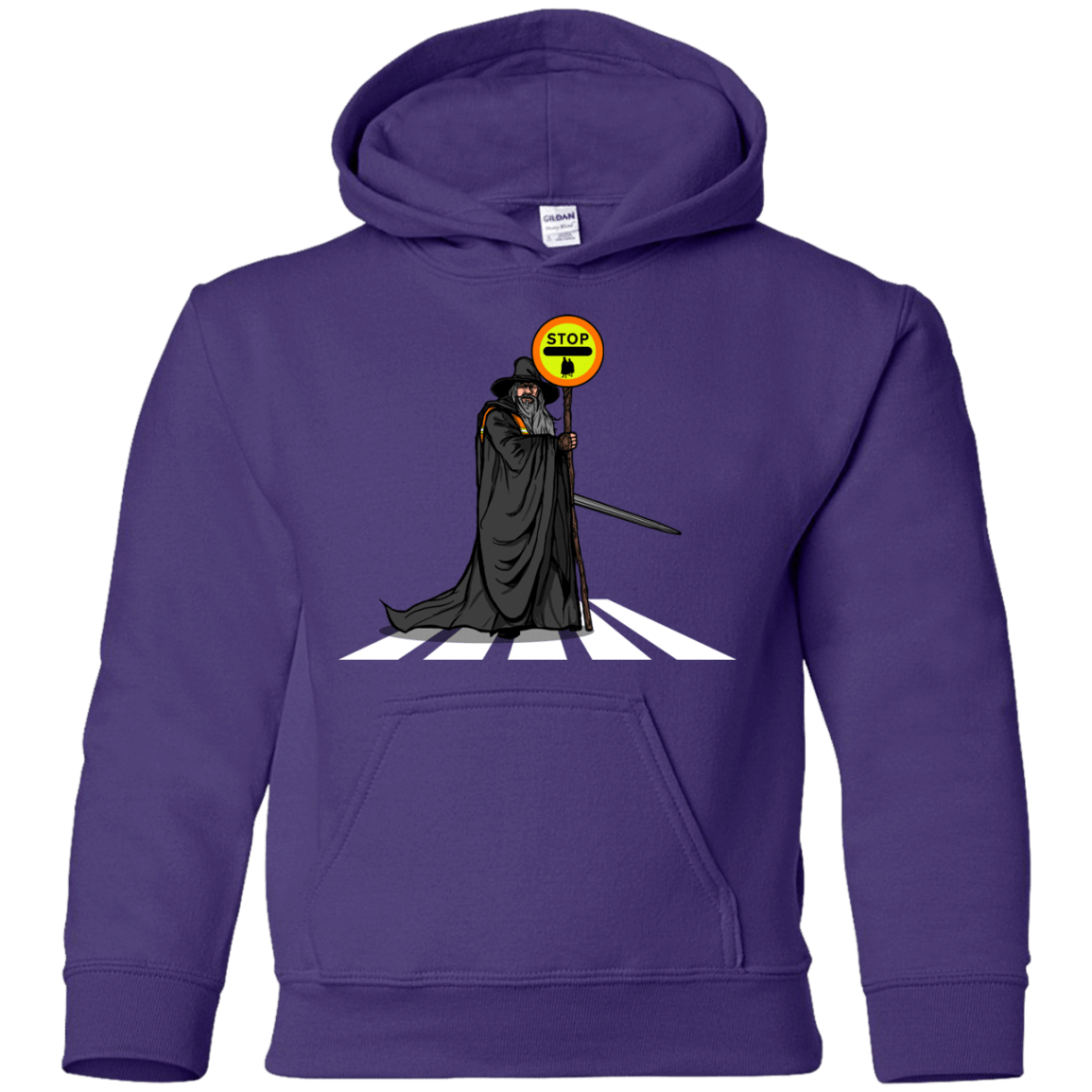 Sweatshirts Purple / YS Hobbit Crossing Youth Hoodie