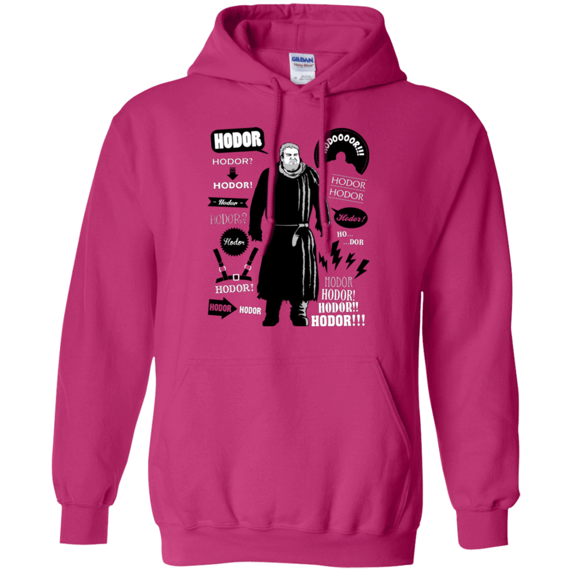 Sweatshirts Heliconia / Small Hodor Famous Quotes Pullover Hoodie