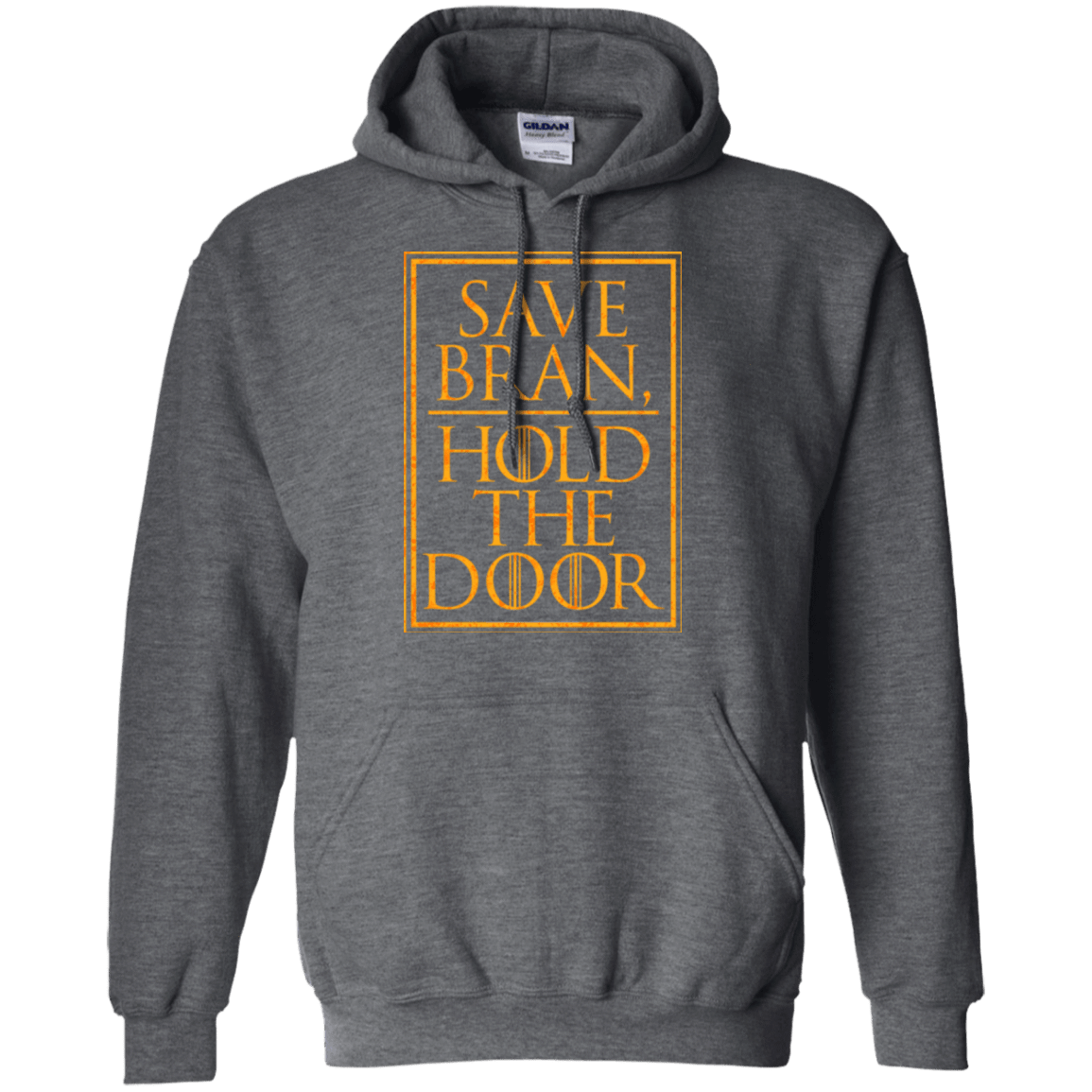 Sweatshirts Dark Heather / S Hold the Door Pullover Hoodie