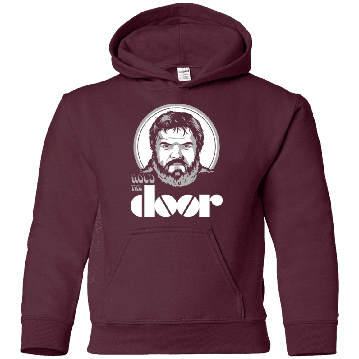 Sweatshirts Maroon / YS Hold the Doors Youth Hoodie