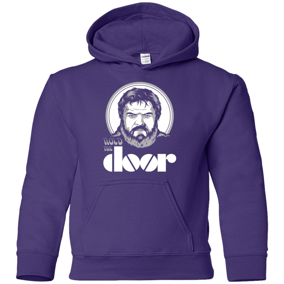 Sweatshirts Purple / YS Hold the Doors Youth Hoodie