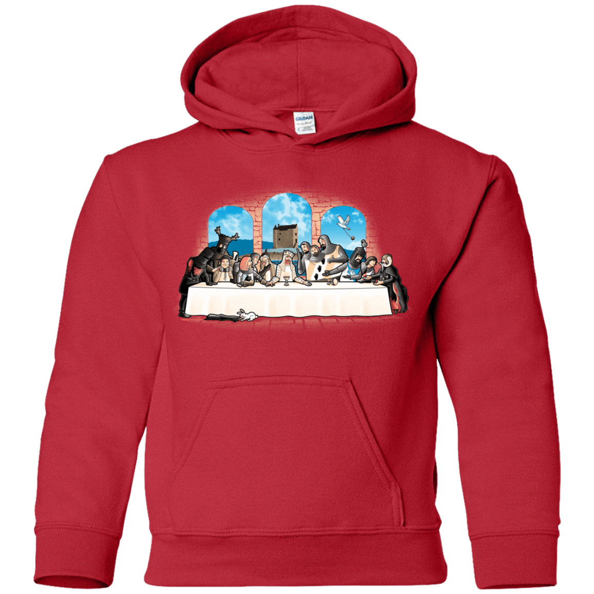 Sweatshirts Red / YS Holy Grail Dinner Youth Hoodie