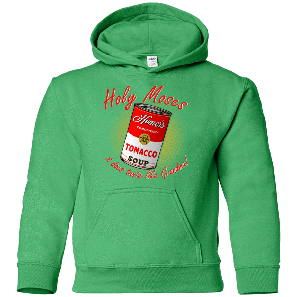 Sweatshirts Irish Green / YS Holy moses Youth Hoodie