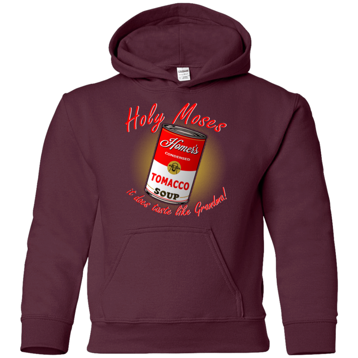 Sweatshirts Maroon / YS Holy moses Youth Hoodie