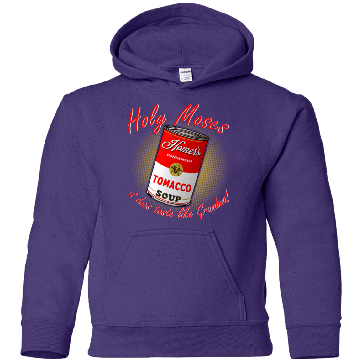 Sweatshirts Purple / YS Holy moses Youth Hoodie