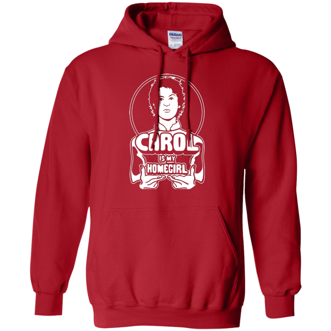 Sweatshirts Red / Small Homegirl Carol Pullover Hoodie