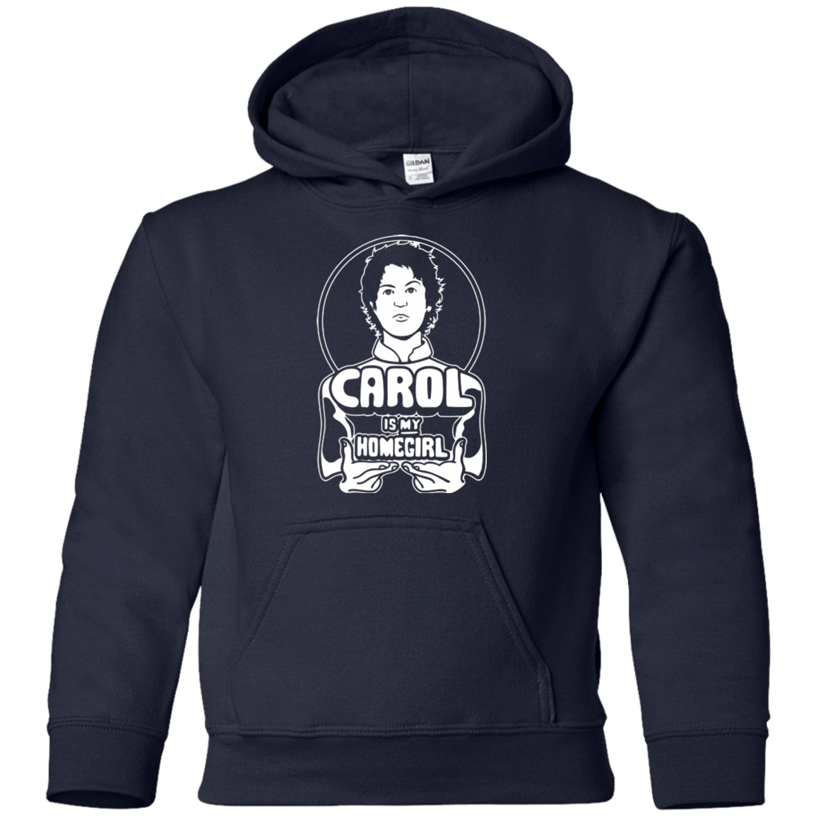 Sweatshirts Navy / YS Homegirl Carol Youth Hoodie