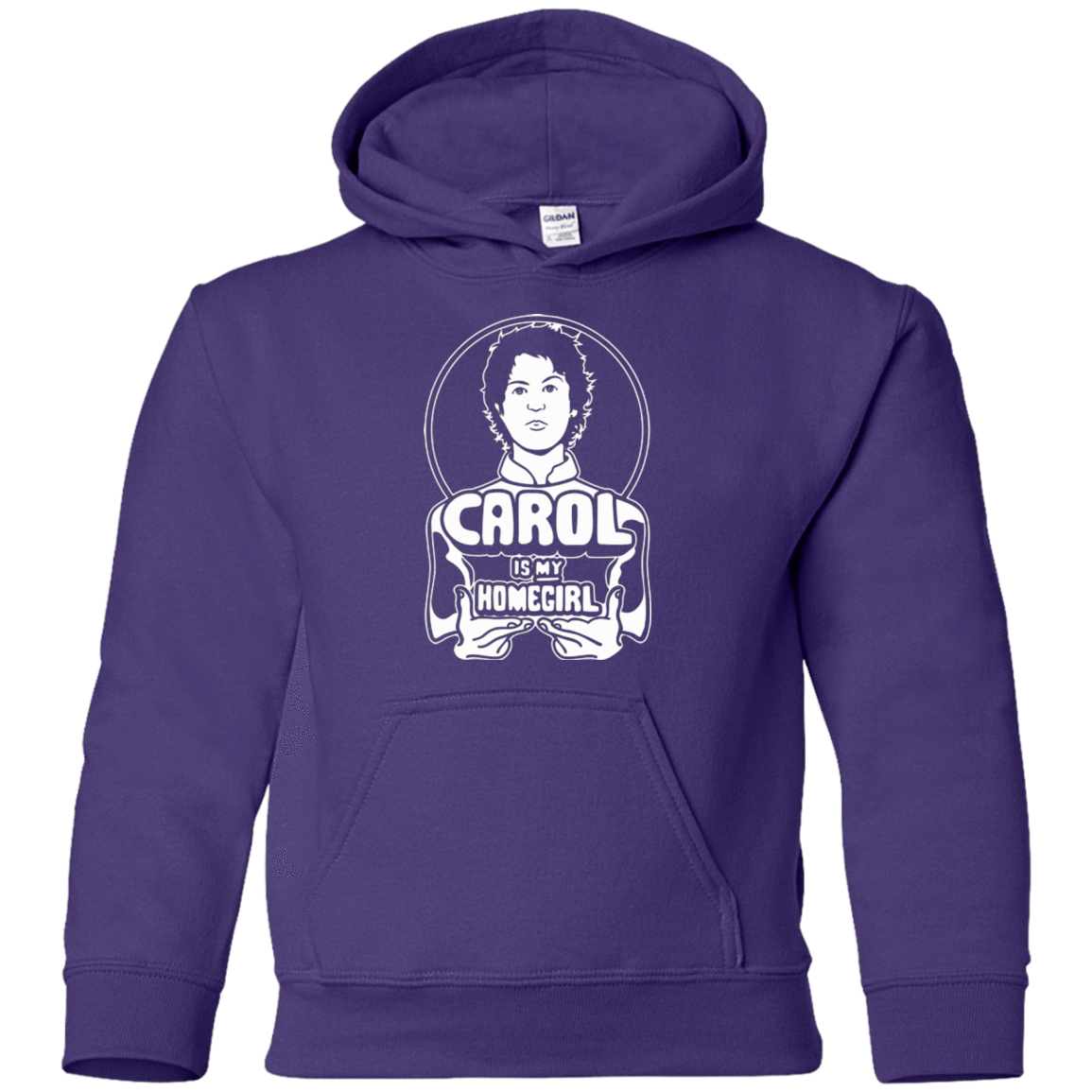 Sweatshirts Purple / YS Homegirl Carol Youth Hoodie