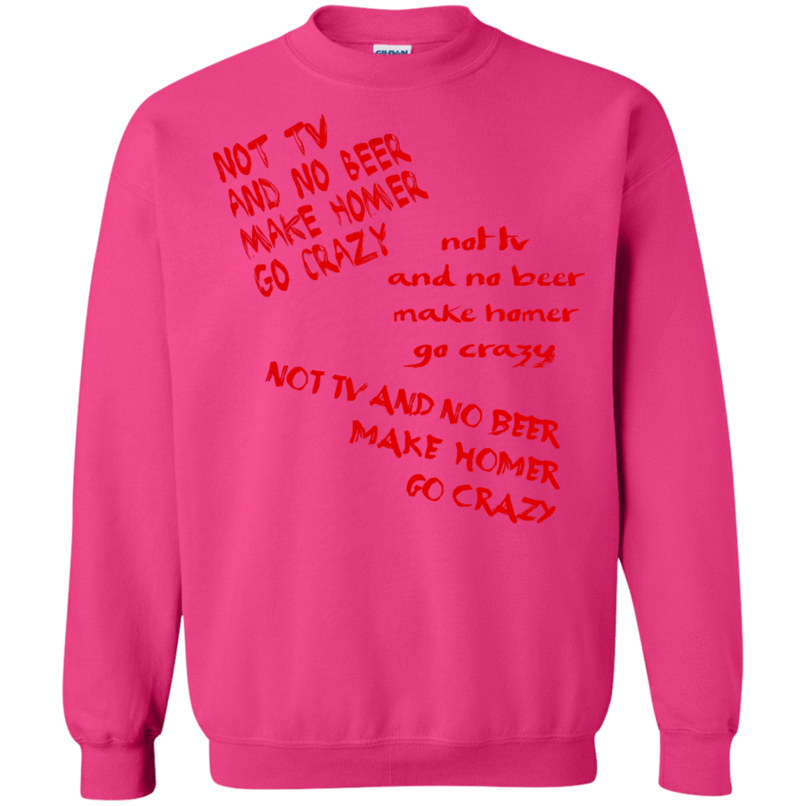 Sweatshirts Heliconia / S HOMER CRAZY Crewneck Sweatshirt