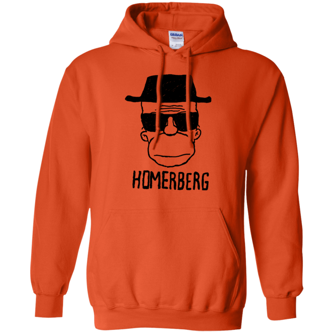 Sweatshirts Orange / Small Homerberg Pullover Hoodie