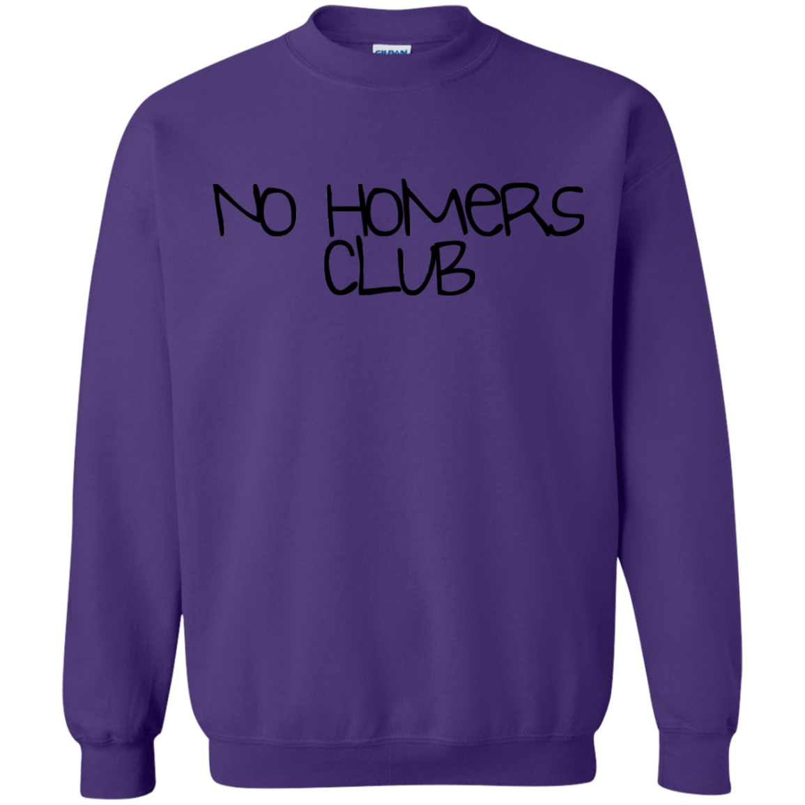 Sweatshirts Purple / S Homers Crewneck Sweatshirt