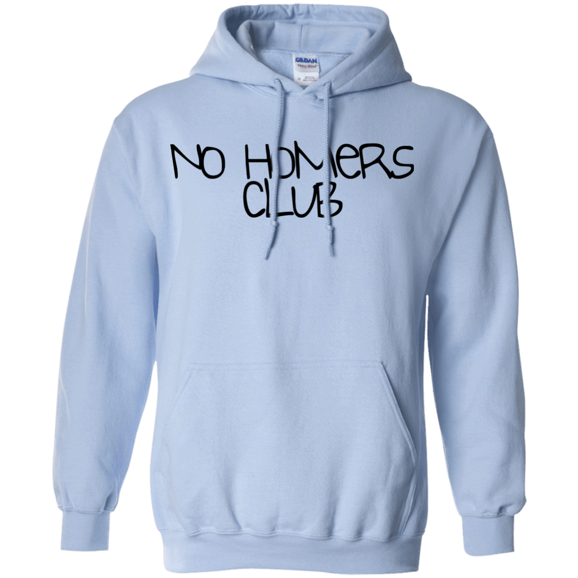 Sweatshirts Light Blue / S Homers Pullover Hoodie