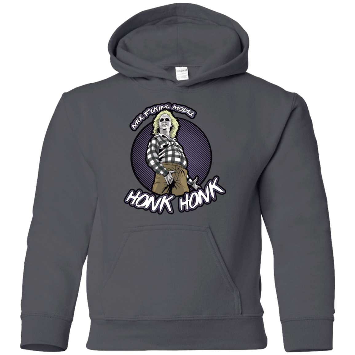 Sweatshirts Charcoal / YS Honk Honk Youth Hoodie