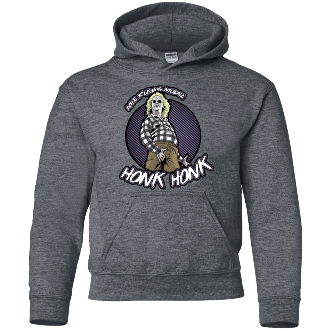 Sweatshirts Dark Heather / YS Honk Honk Youth Hoodie
