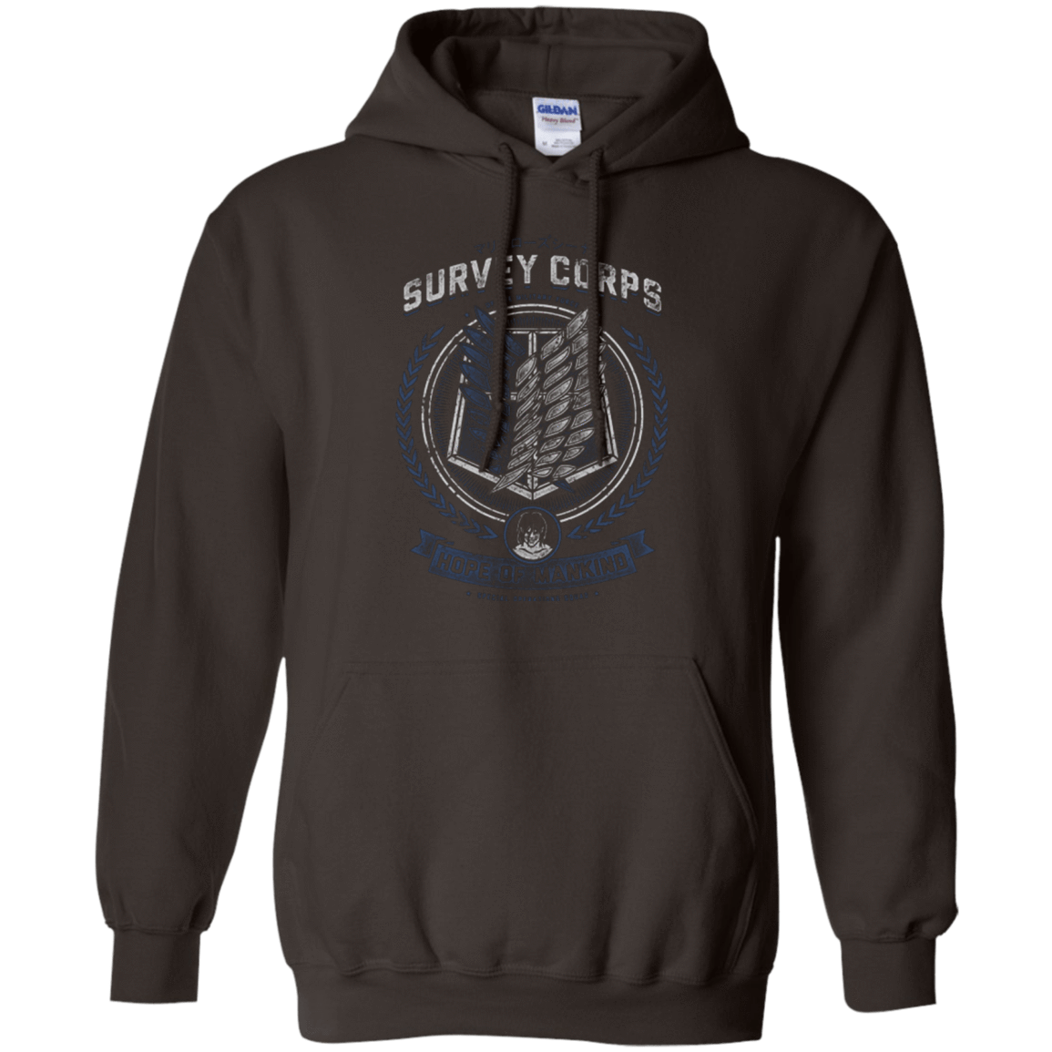 Sweatshirts Dark Chocolate / Small Hope of Mankind Pullover Hoodie