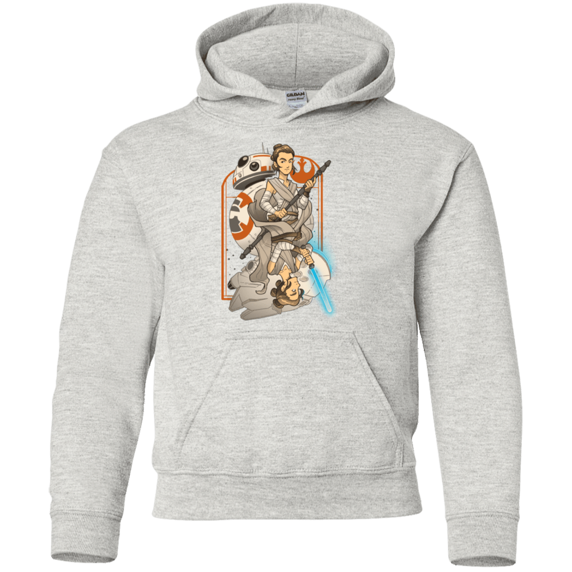 Sweatshirts Ash / YS Hope Youth Hoodie